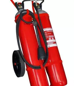 Estintore a CO2 da Kg 54 biossido di carbonio - Classe B1 C