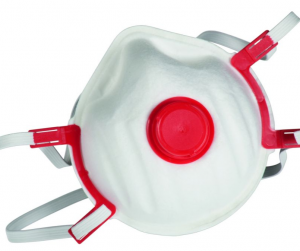 Affinity 1131, valvola, FFP3 NR D, rosso, 5 pezzi per scatola