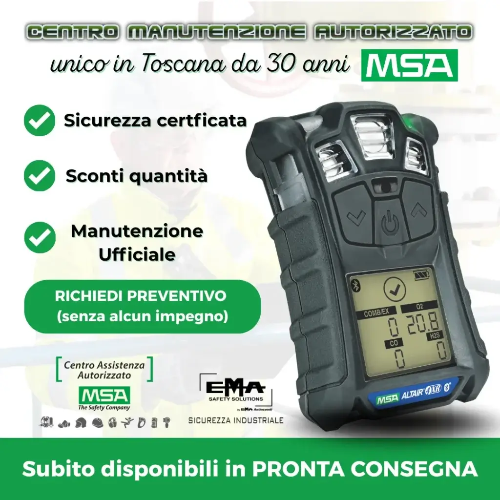 RILEVATORE MULTIGAS ALTAIR 4XR MSA